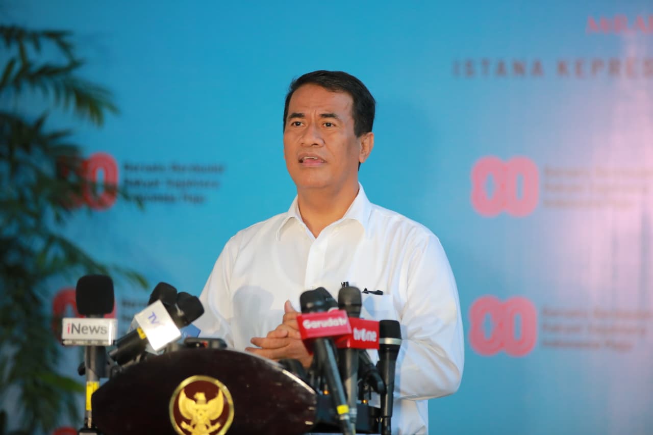 Mentan Amran Laporkan Percepatan Program Swasembada Pangan Ke Presiden Prabowo