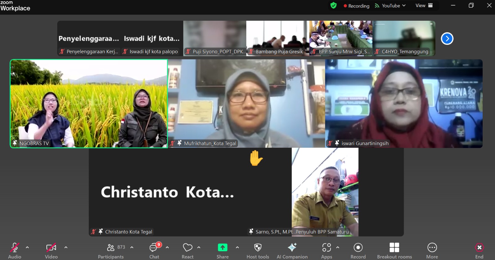 Wujudkan Pertanian Berkelanjutan, Kementan Siapkan Langkah Strategis melalui Budidaya Padi Ekologi