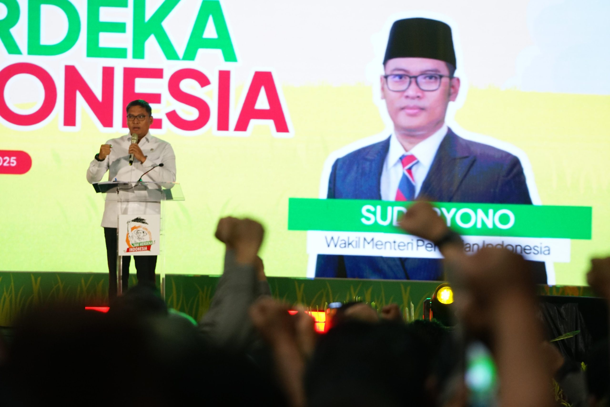 Wamentan Sudaryono Sebut Prabowoisme Jadi Nafas Gerakan Organisasi Tani Merdeka