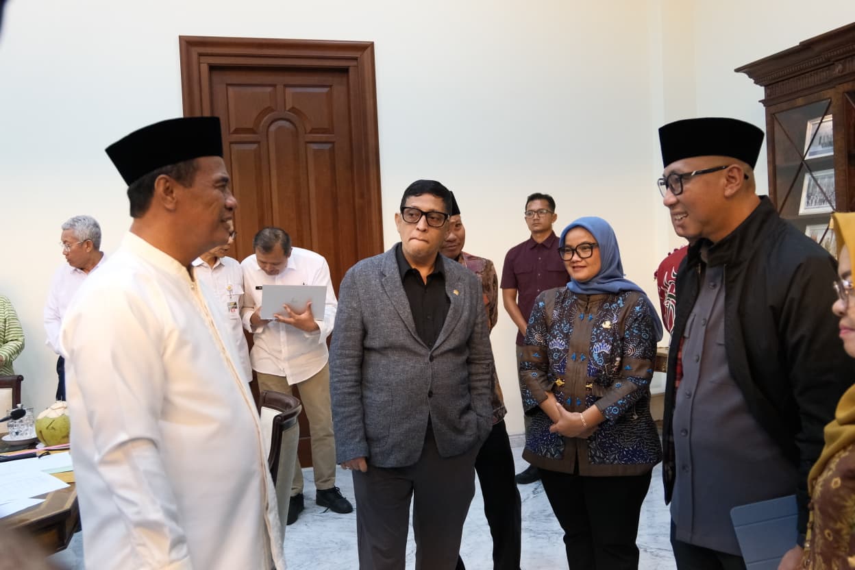 Gubernur Lampung dan Empat Bupati Laporkan Persoalan Singkong ke Mentan Amran