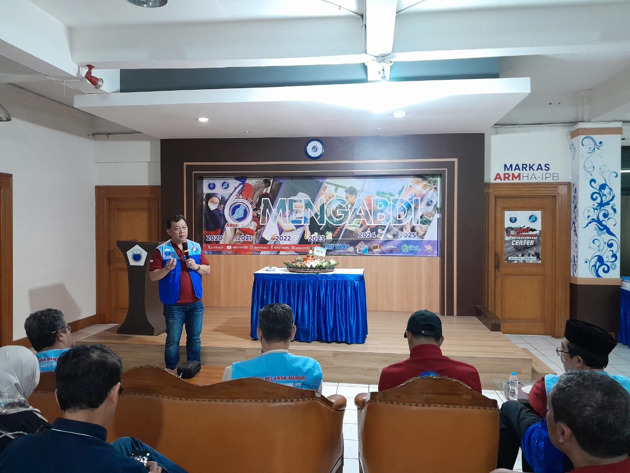 KENDURIAN SEDERHANA HUT KE-6, ARM HA-IPB KUKUHKAN DIRI SEBAGAI PILAR SEMANGAT DAN JIWA SOSIAL ALUMNI IPB