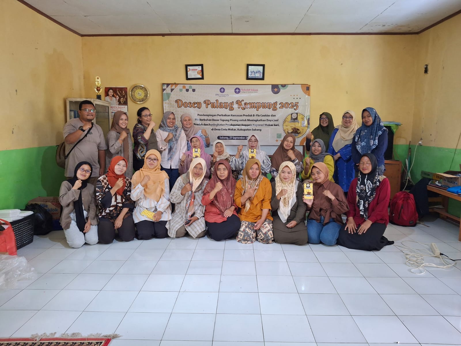 Kegiatan Pengabdian Masyarakat Dosen Pulang Kampung IPB University Tahun 2025