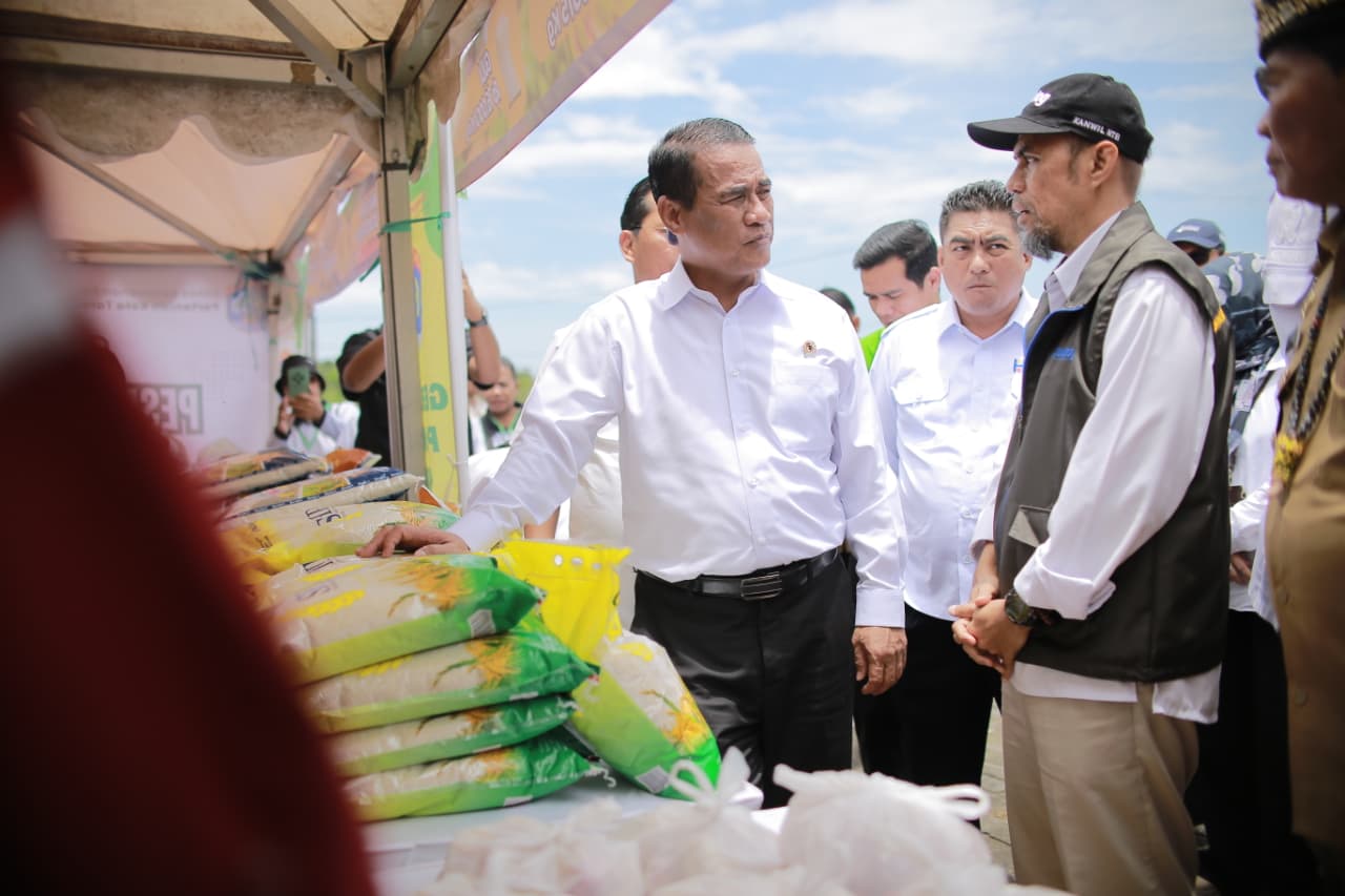 Mentan Amran Dorong Kaltara Jadi Lumbung Pangan Perbatasan dan Pintu Ekspor