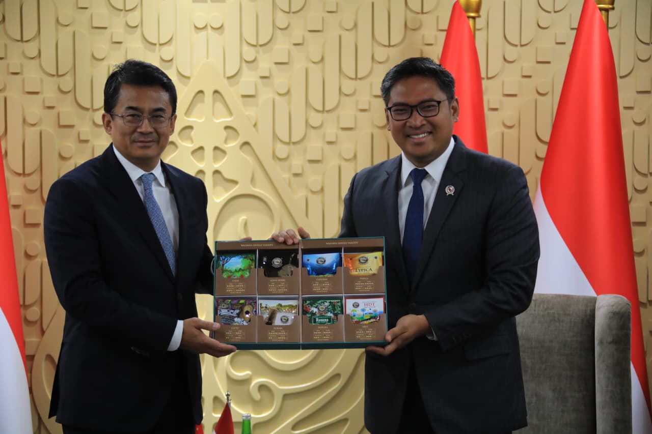 Wamentan Sudaryono Terima Kunjungan Wamentan RRT, Bahas 4 Poin Kerja Sama Ini