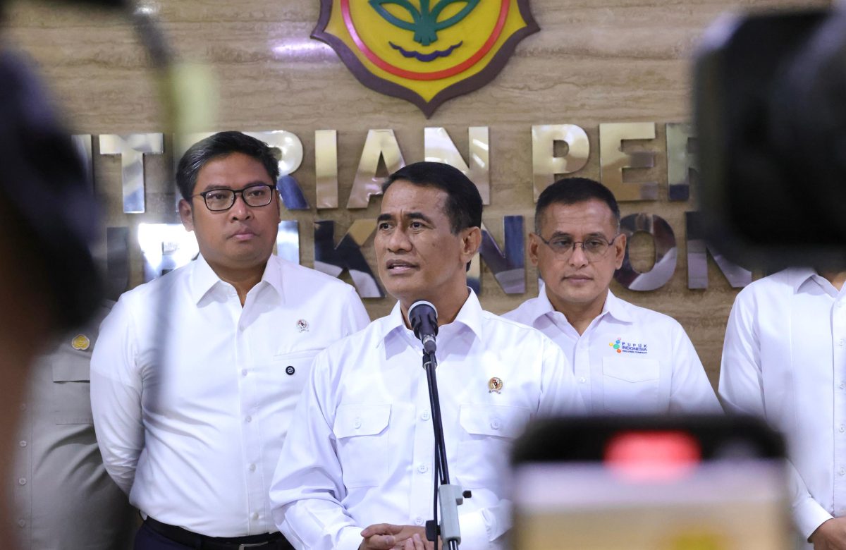 Mentan Amran: Pemerintah Tindak 2.039 Kios Pupuk Rugikan Petani Rp600 Miliar