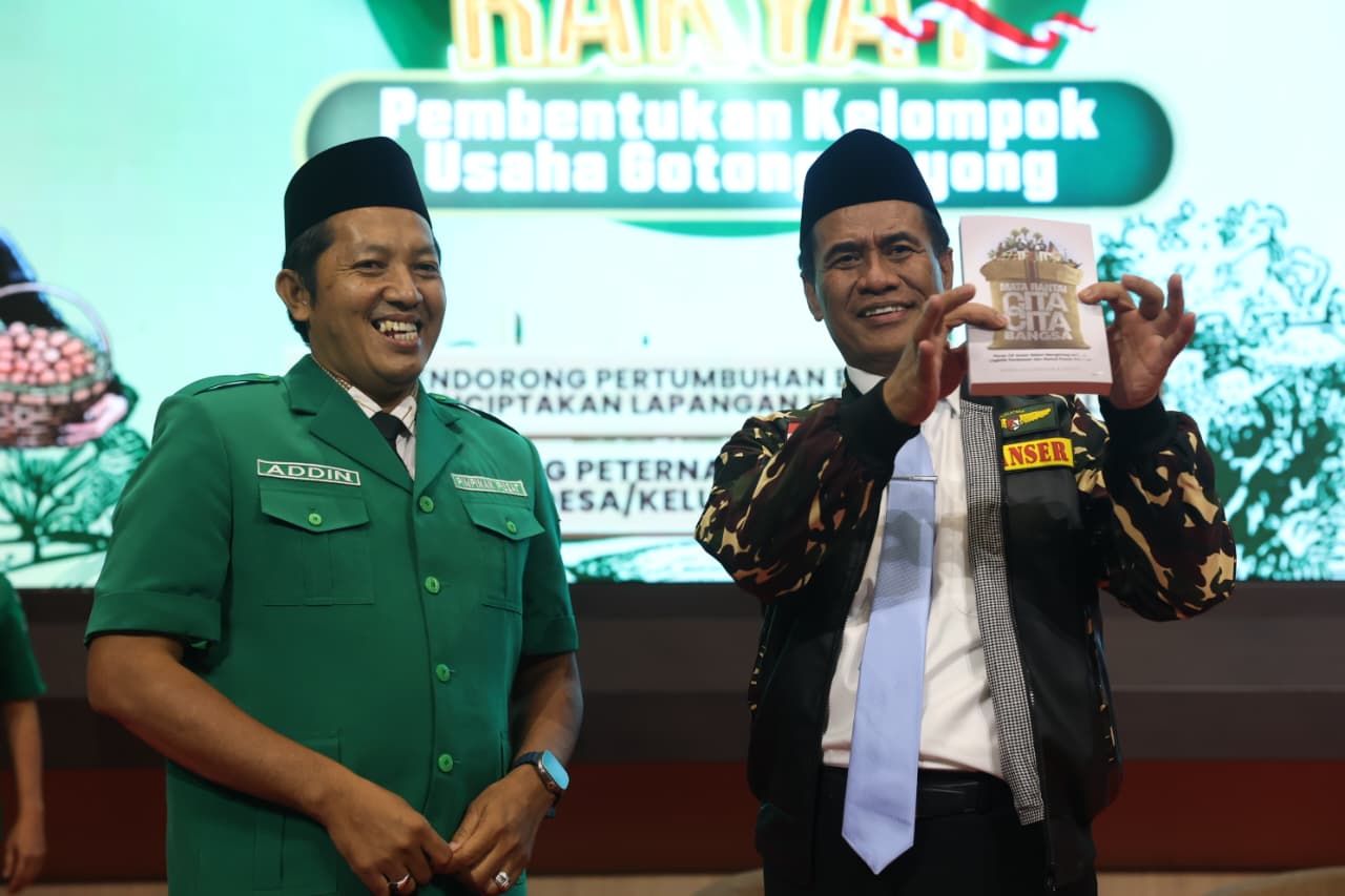 GP Ansor Dukung Mentan Amran Wujudkan Swasembada dan Lawan Mafia Pangan