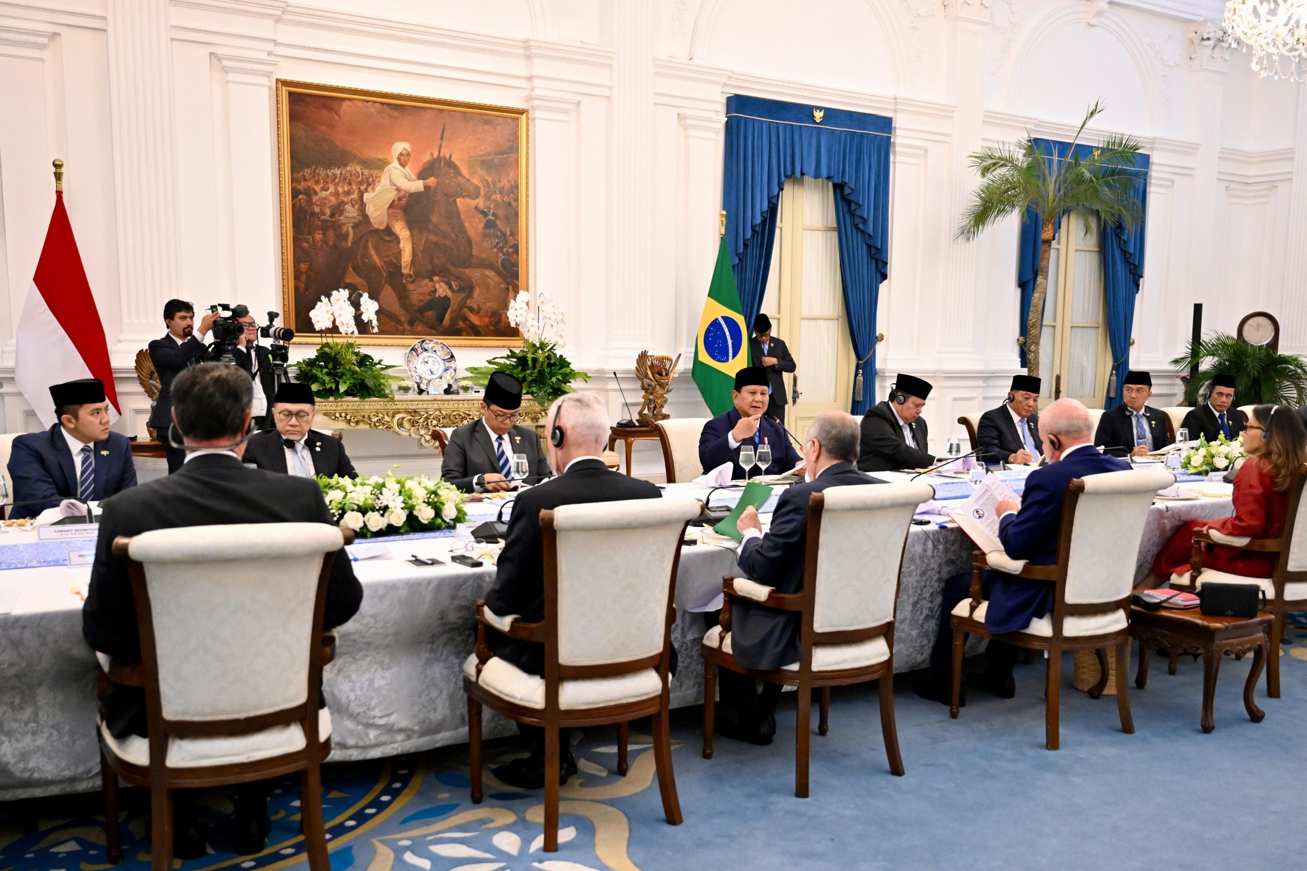 Mentan Amran Dampingi Pertemuan Bilateral, Indonesia Buka Peluang Tingkatkan Ekspor Pertanian Ke Brazil