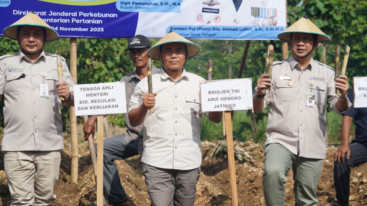 Kementan Perkuat Hilirisasi dan Produktivitas Tebu Menuju Swasembada Gula Nasional