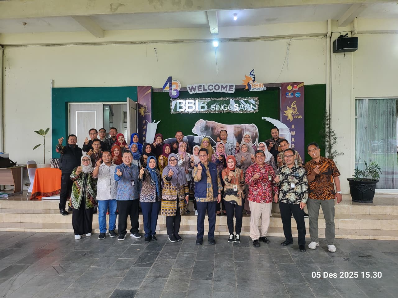 MENPAN RB APRESIASI KUALITAS PRIMA DARI PELAYANAN PUBLIK BBIB SINGOSARI