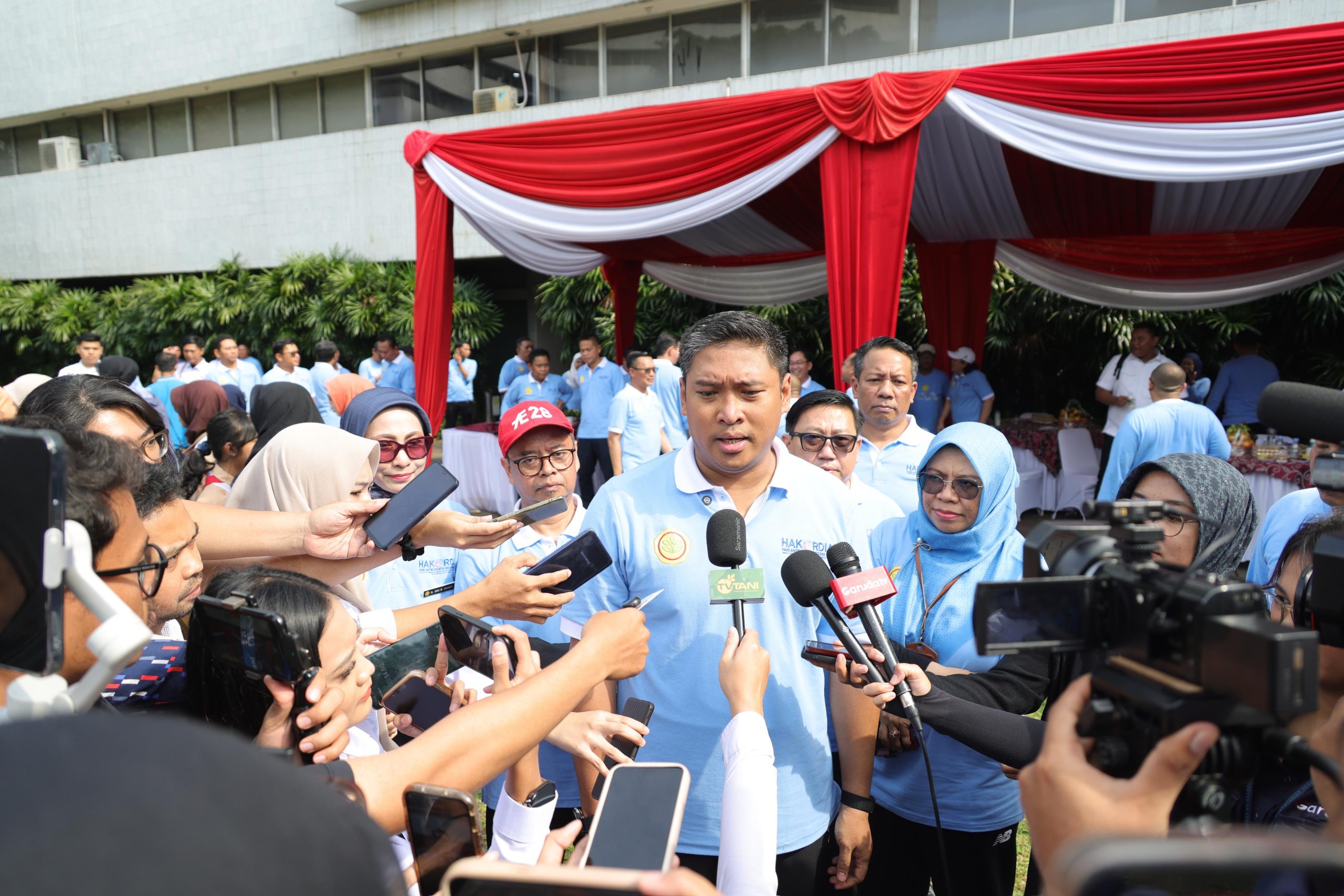 Wamentan Sudaryono Pastikan Pemulihan Sawah Terdampak Bencana di 3 Provinsi