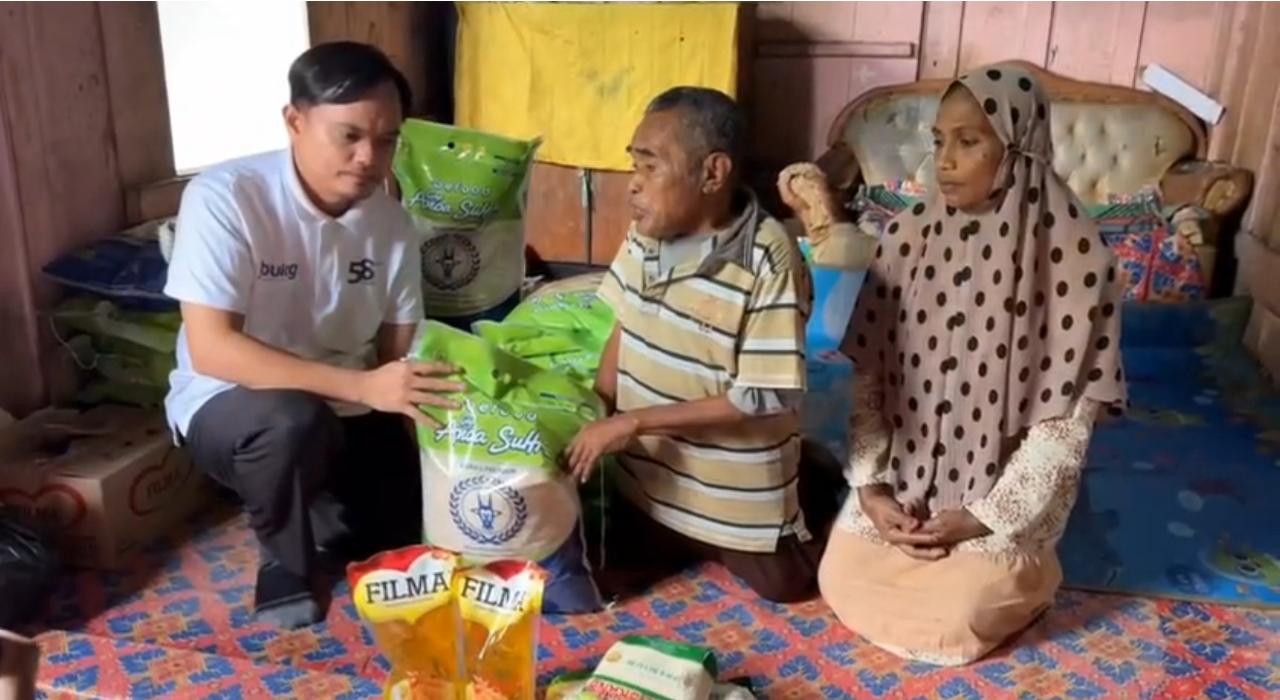 Viral di Medsos, Mentan Amran Gerak Cepat Bantu Keluarga Pak Jafar di Baubau