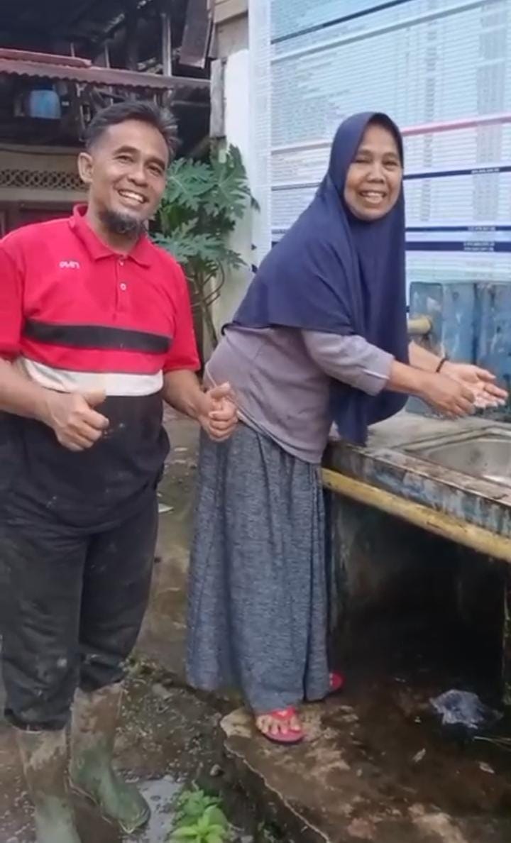 TERIMA KASIH ALUMNI IPB, AKHIRNYA AIR BERSIH MENGALIR SAMPAI RUMAH