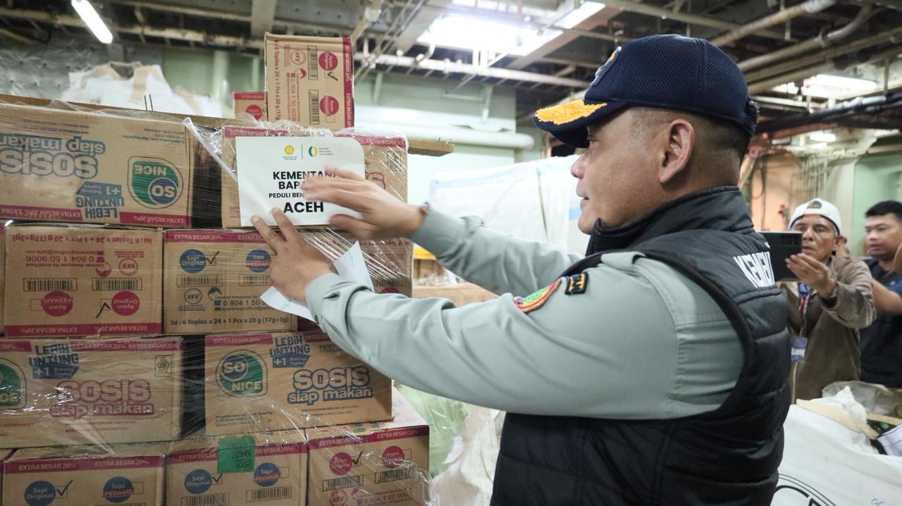 Tahap III Penyaluran Bantuan, 220 Ton Bantuan Kementan–Bapanas Tiba Di Aceh