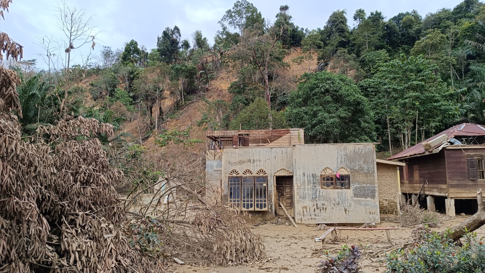 TIM RELAWAN ARM HA-IPB TERUS MEMBELAH ACEH TAMIANG TATKALA SUNYI DAN KEGELISAHAN MENYERGAP PASCA BENCANA BANJIR BANDANG