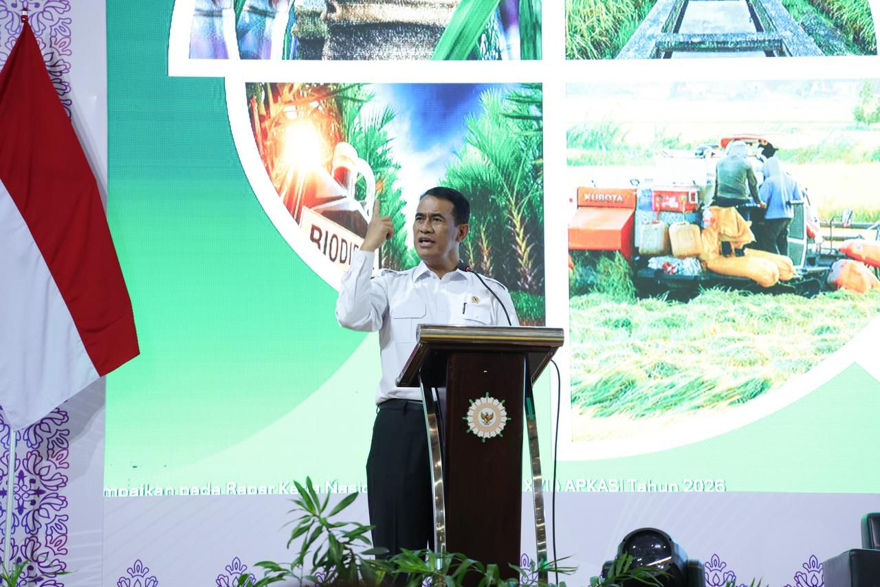 Swasembada Pangan Tercapai, Mentan Amran Apresiasi Peran Kepala Daerah