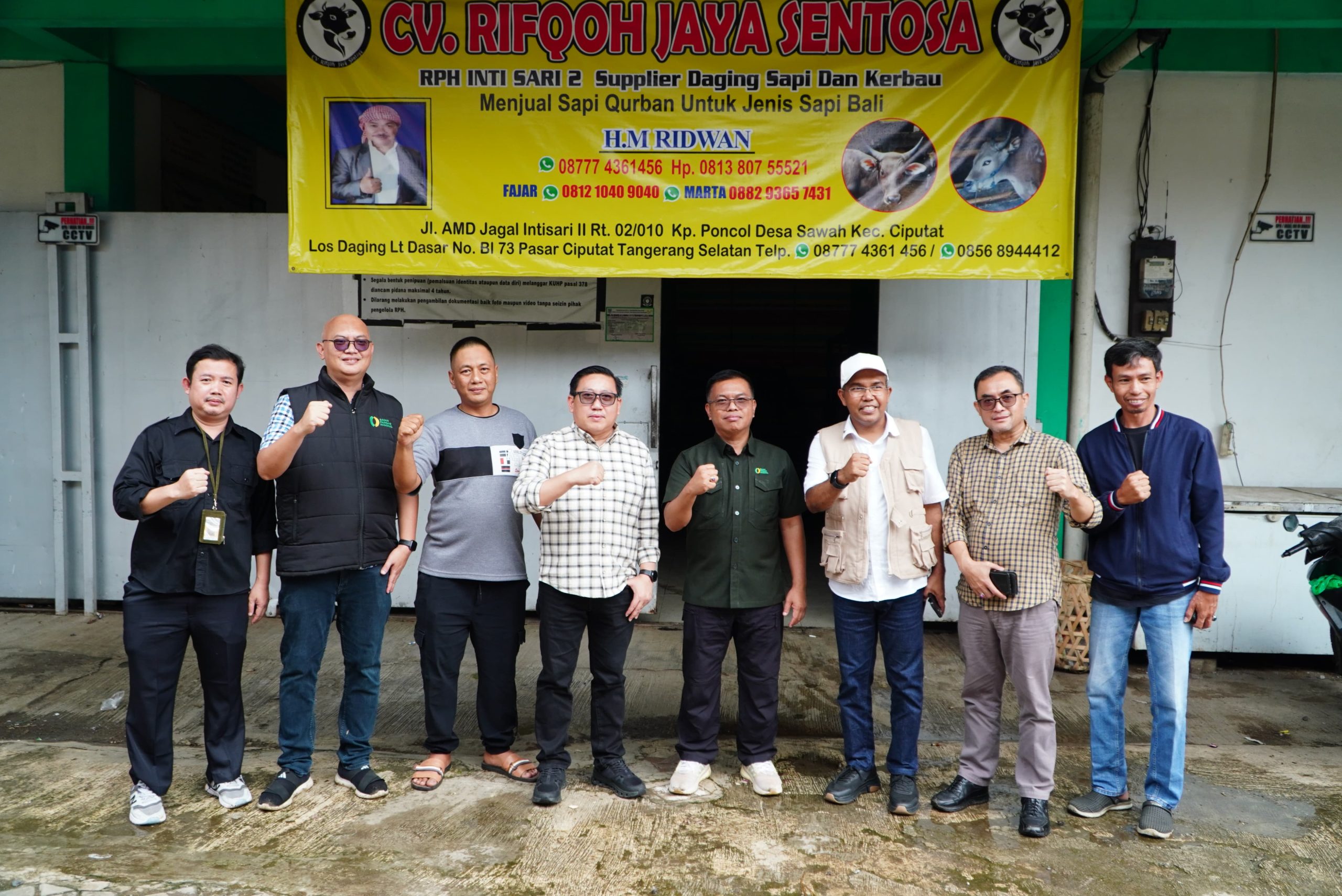 Bapanas-Kementan Sidak 6 TPH Ciputat, Pastikan Harga Karkas Sesuai Kesepakatan