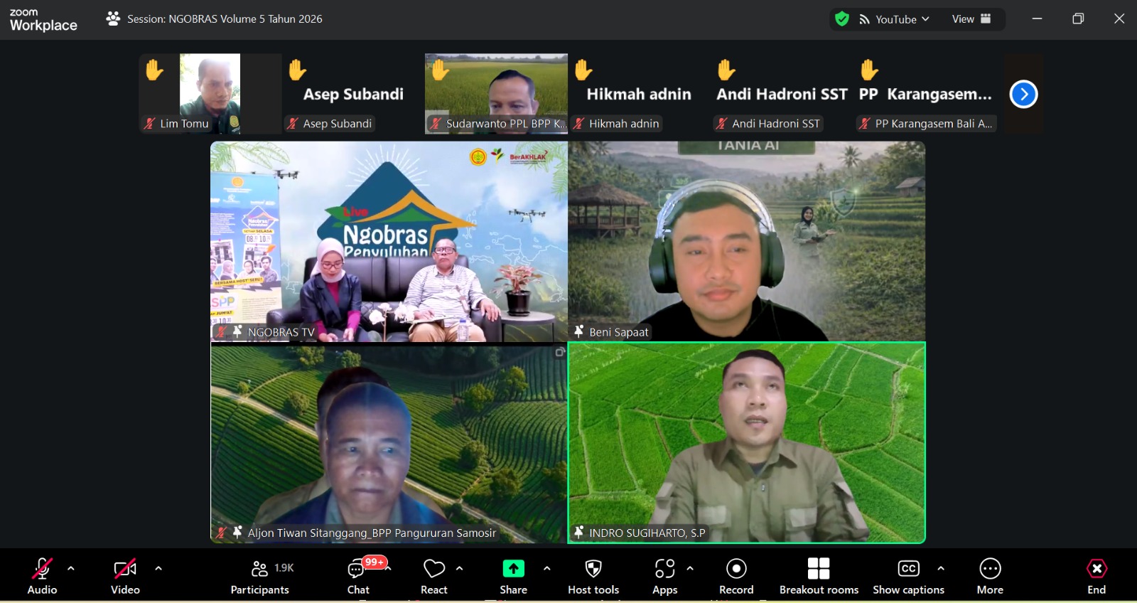 Tingkatkan Kompetensi SDM Pertanian, Kementan Hadirkan Inovasi Penyuluhan Digital Berbasis AI