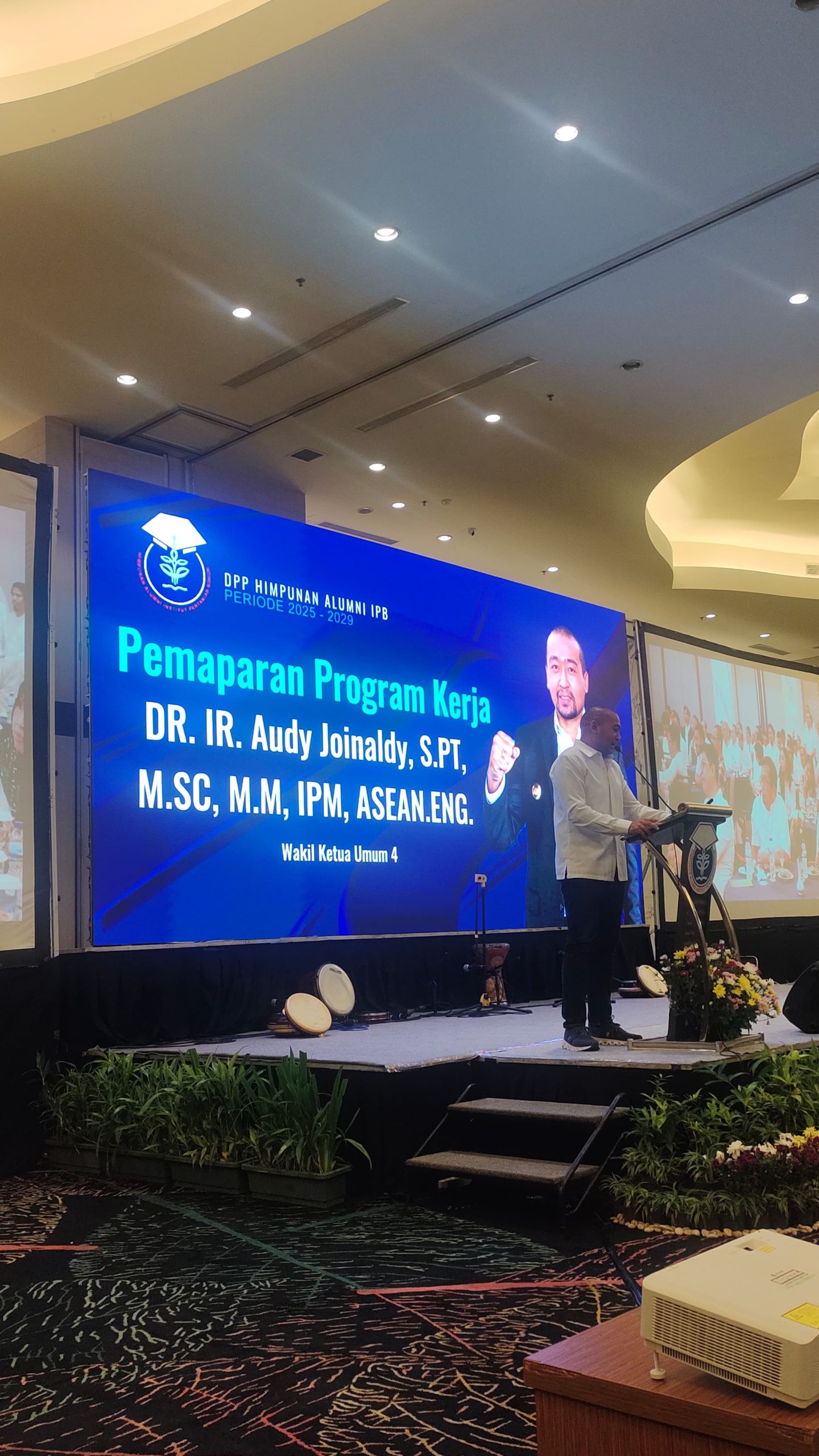 Audy Joinaldy Terkesan Pendekatan Ketum Fauzi Amro, Rumpun IV Siap Lahir Batin Besarkan HA IPB