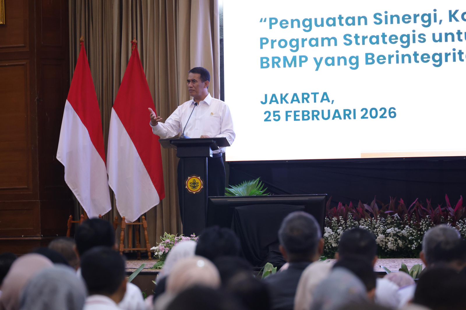 Koordinasi Pertanian Terpusat di BRMP Provinsi, Kementan Perkuat Percepatan Program Strategis