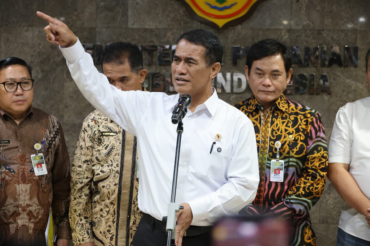 Mentan Amran: Pangan Kita Siap Hadapi Geopolitik Global dan Tantangan Iklim. Kementan Perkuat Pengamanan