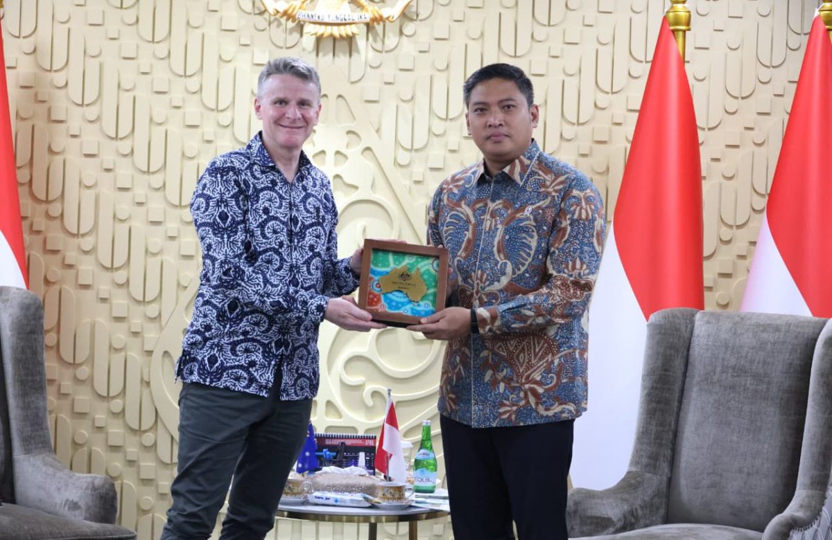 Temui Wamentan Sudaryono, Australia Jajaki Impor Pupuk dari Indonesia