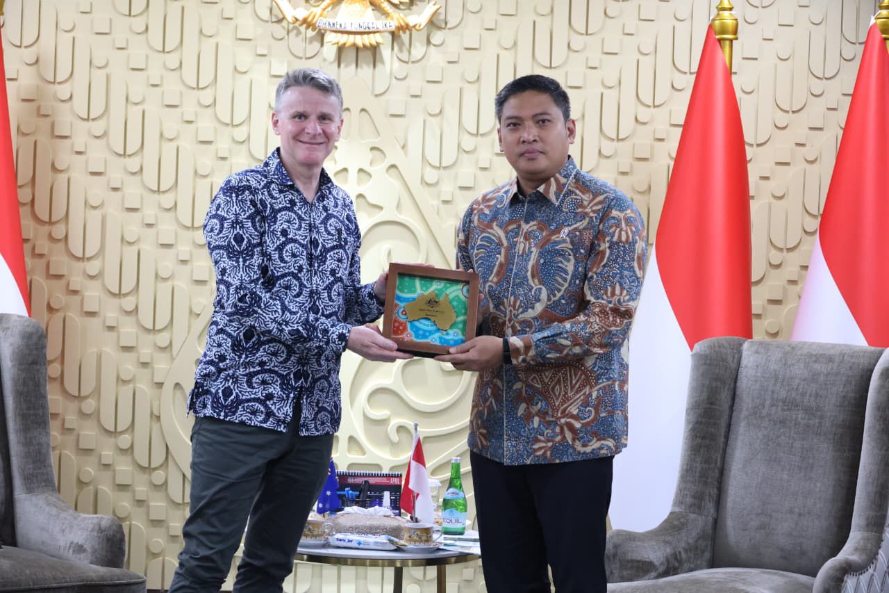 Temui Wamentan Sudaryono, Australia Jajaki Impor Pupuk dari Indonesia