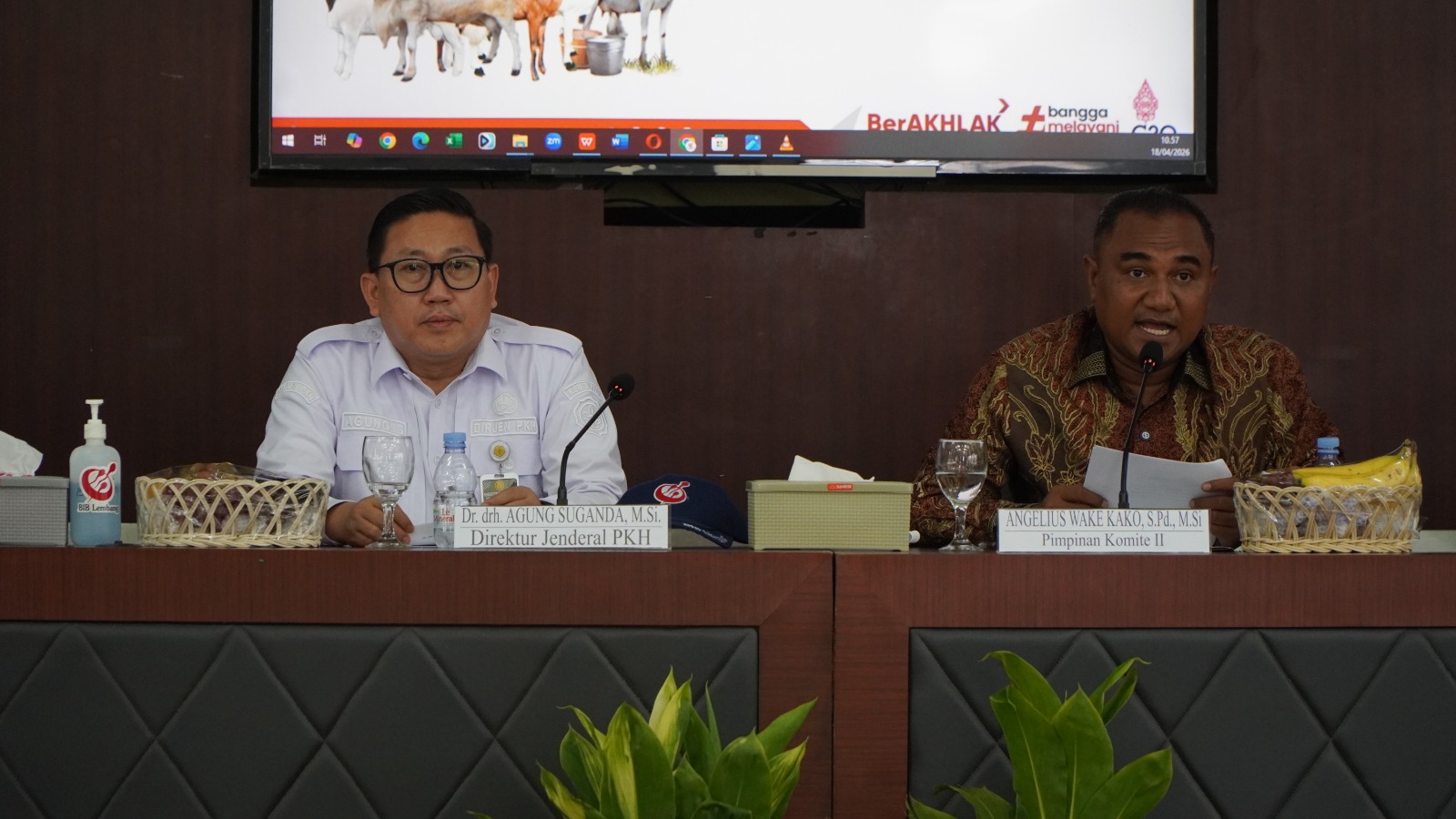 Komite II DPD RI Dukung Kementan Perkuat IB, Peternak Rasakan Manfaat Langsung