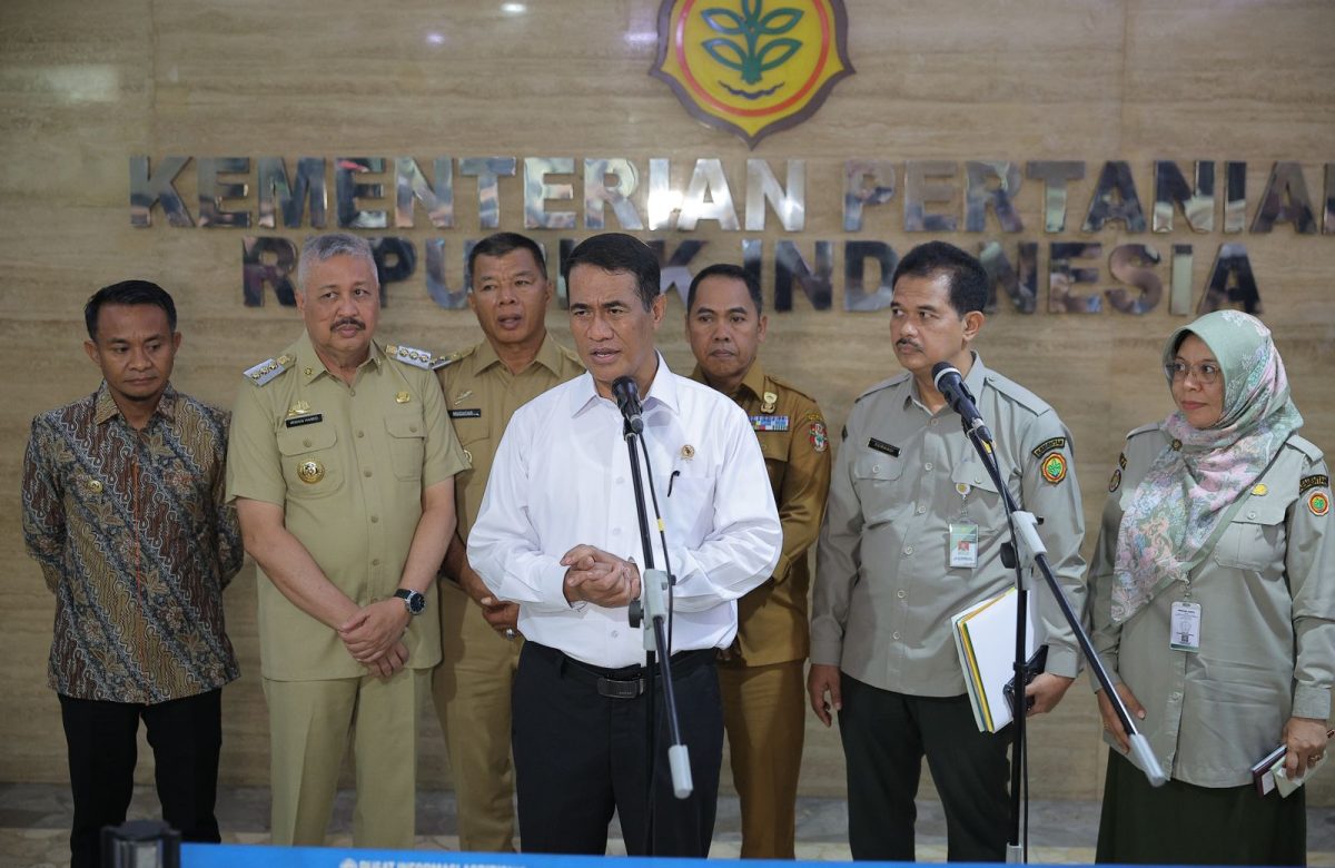 Mentan Amran Kumpulkan 170 Bupati, Perkuat Irigasi dan Perkebunan Jaga Produksi Pangan Nasional