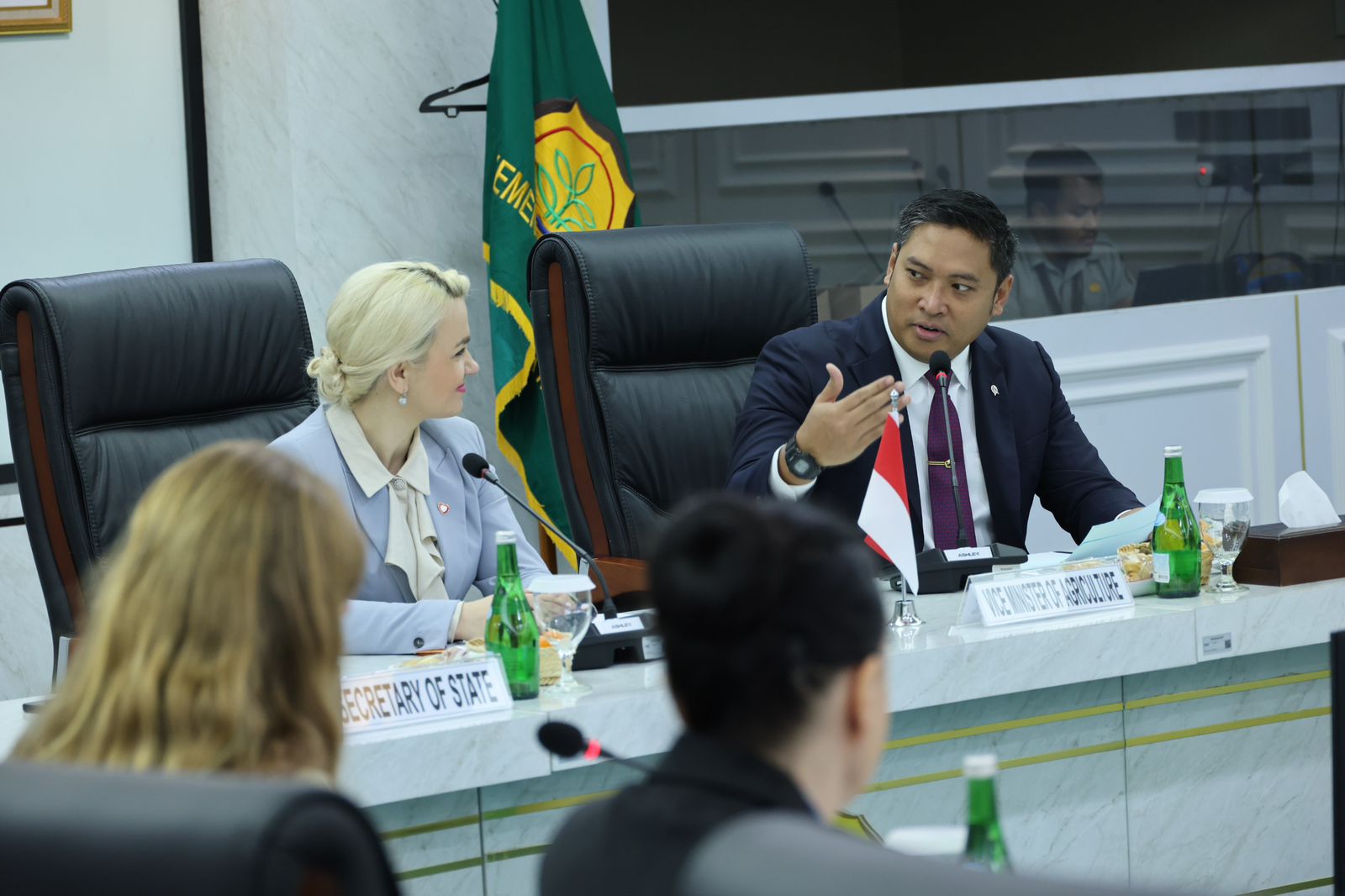 Wamentan Sudaryono Terima Wamentan Polandia, Perkuat Kolaborasi Pangan Hadapi Dinamika Global