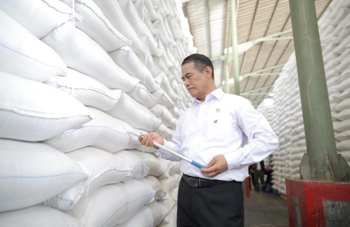 Mentan Amran: Stok Beras RI 5.000.198 Juta Ton, Merdeka!