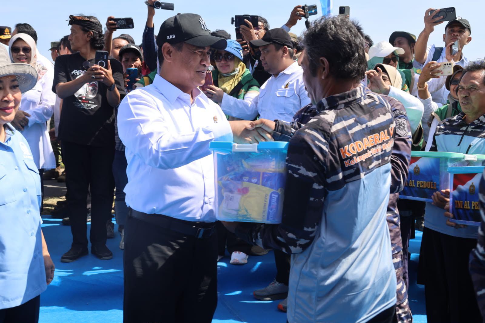 Kementan, TNI AL, dan Pemkab Nganjuk Kolaborasi Pacu Swasembada Kedelai Nasional