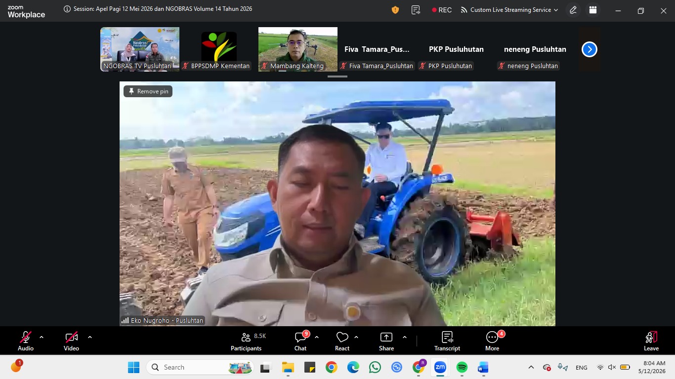 Dukung Swasembada Pangan Berkelanjutan, Penyuluh Kementan Olah Lahan Kosong Jadi Sawah Produktif
