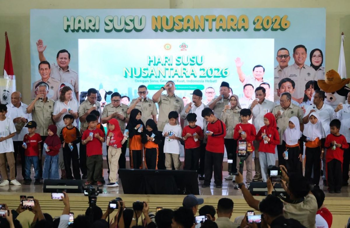 Hari Susu Nusantara 2026, Wamentan Sudaryono Gaungkan Revolusi Susu untuk Anak Indonesia