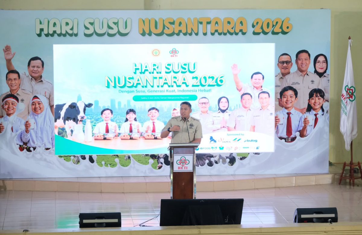 Hari Susu Nusantara 2026, Wamentan Sudaryono Gaungkan Revolusi Susu untuk Anak Indonesia