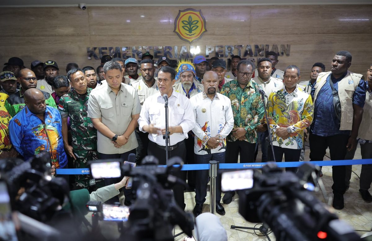 Mentan Amran: Kementan Gelontorkan Rp5 Triliun untuk Dorong Kesejahteraan Rakyat Papua