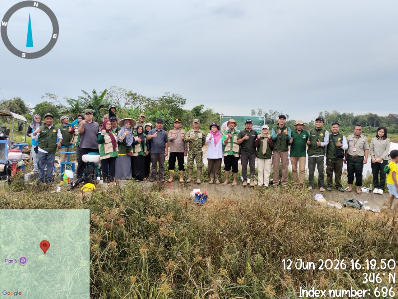Kementan Gelar Gerakan Tanam Serempak di Berau, Dorong Pertanian Modern dan Percepat Swasembada Pangan