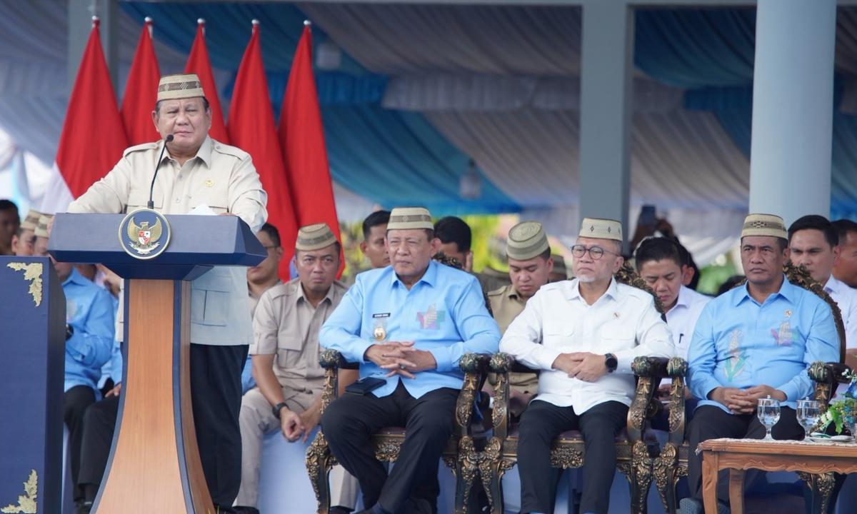 Di Hadapan 100 Ribu Petani dan Nelayan seluruh Indonesia di PENAS XVll, Presiden Prabowo Pastikan Swasembada Pangan Berkelanjutan