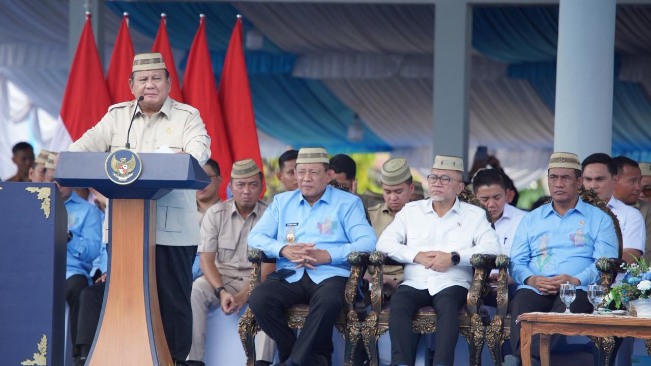 Di Hadapan 100 Ribu Petani dan Nelayan seluruh Indonesia di PENAS XVll, Presiden Prabowo Pastikan Swasembada Pangan Berkelanjutan