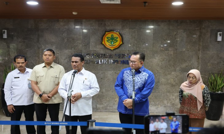 Mentan Amran Gandeng BRIN, Perkuat Riset Pertanian untuk Mewujudkan Swasembada Berkelanjutan dan Hilirisasi
