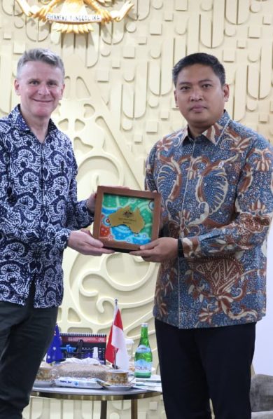 Temui Wamentan Sudaryono, Australia Jajaki Impor Pupuk dari Indonesia