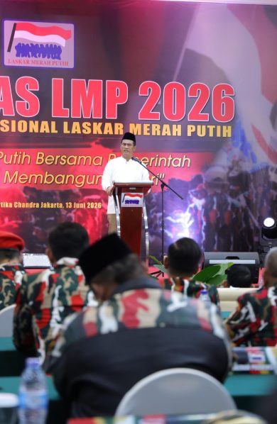 Mentan Amran Ajak Laskar Merah Putih Kawal Swasembada Pangan, Tegaskan Tak Gentar Lawan Mafia Pangan